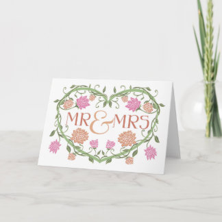 Grattisarna Newlyweds och Bröllop Card Kort