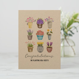 Grattisarna Rustic Land Kraft Kort