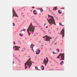 Grattisarna studenten fleecefilt