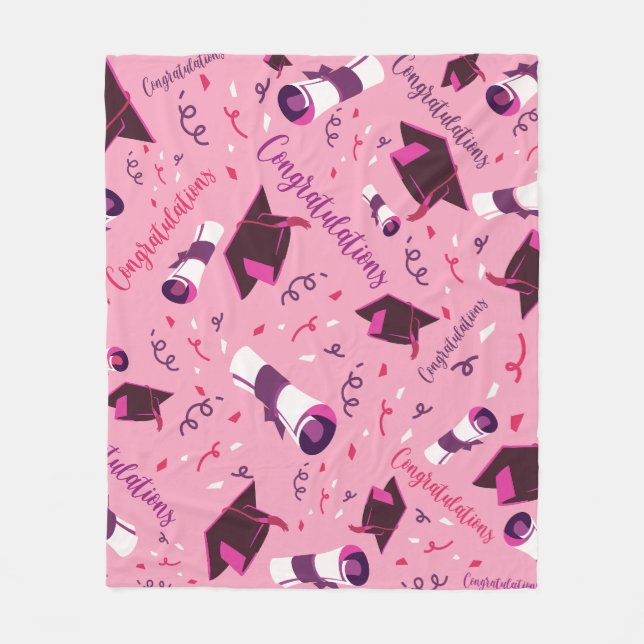 Grattisarna studenten fleecefilt (Framsidan)