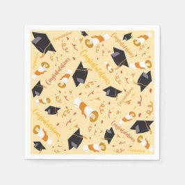 Grattisarna studenten pappersservett