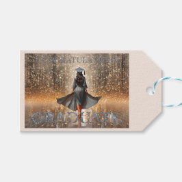 Grattisarna Woman Student Presentetikett