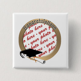 grattisars Guld Photo Ram Knapp