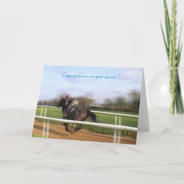 Grattisen card (du är en vinnare), kort (Framsida)