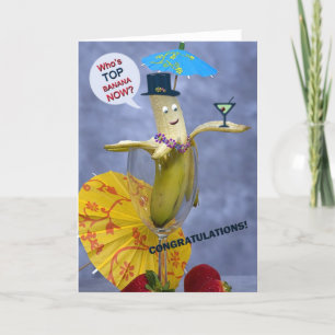 Grattisen överträffar bananen kort