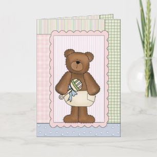Grattiskort: Nalle BearWith en pladder Kort