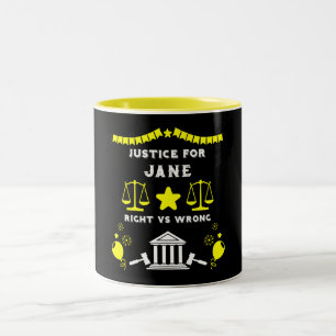 Grattiss Court-dom Två-Tonad Mugg