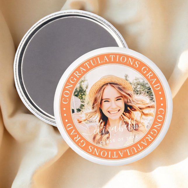 Grattiss Grad Modern Anpassningsbar Photo Magnet (Skapare uppladdad)