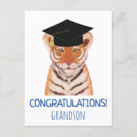 Grattiss Grandson Tiger Unge Illustration