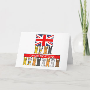 Grattiss Union Jack Cats Kort