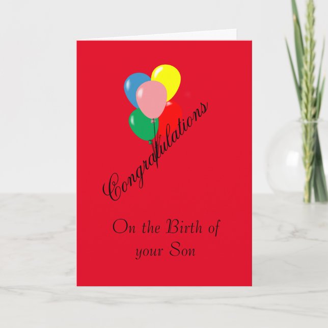 Grattissons födelse kort (Framsida)