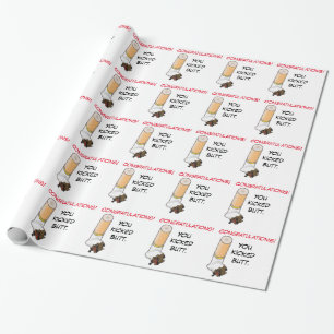 Gratulationer! Du sparkade Personlig Presentpapper