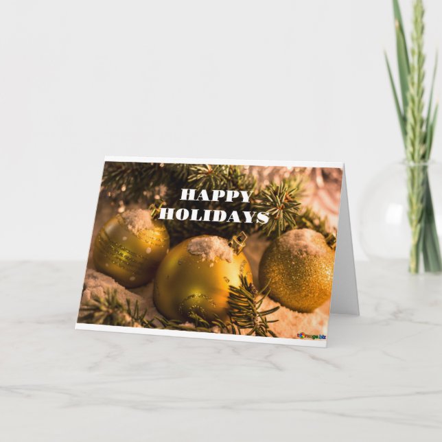 GRATULATIONER FÖR ÅRET/ÄVEN GOTT NYTT ÅR KORT (Framsida)