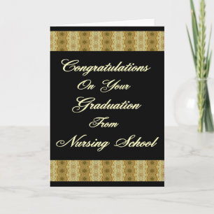 Gratulationer till Studenten från sjuksköterskor Kort