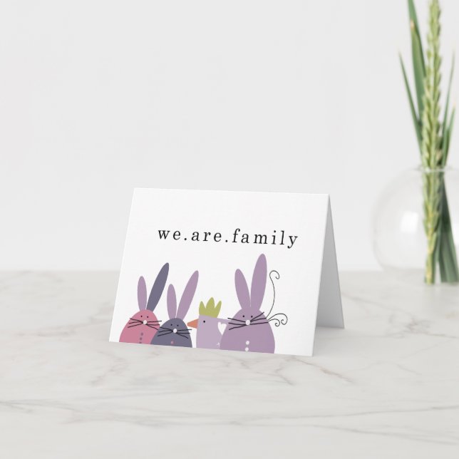 gratulationskort för adoption kort (Framsida)