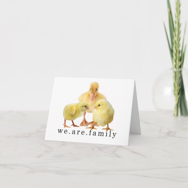 gratulationskort för adoption kort (Framsida)