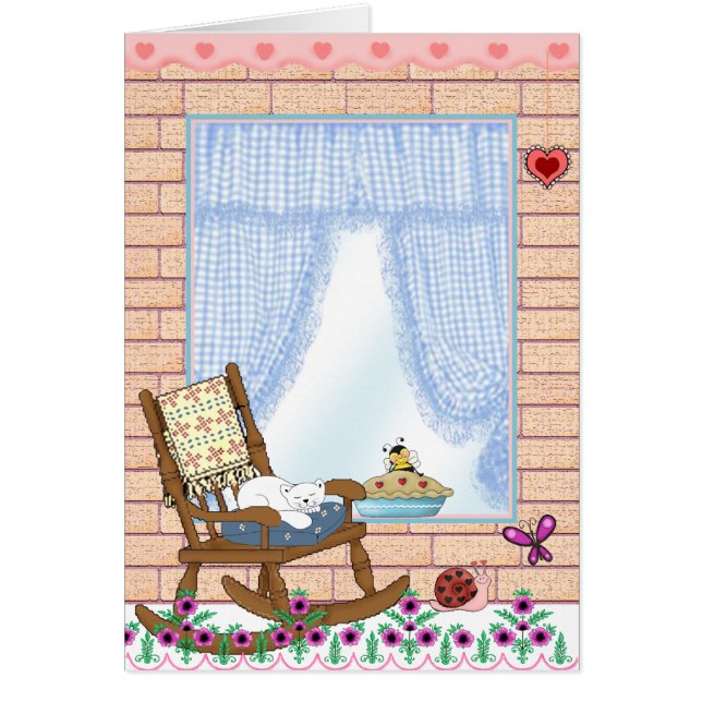 gratulationskort för frontpartier hälsningskort (Framsidan)