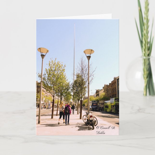gratulationskort från Dublin City Kort (Framsida)