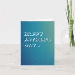 Gratulationskort - Gay fadersdag x2 Kort