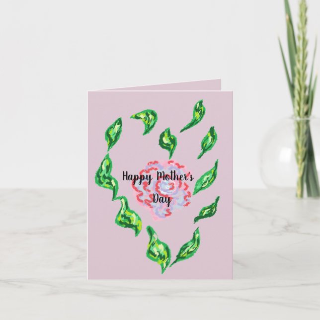 Gratulationskort Mors Dag Kort (Framsida)