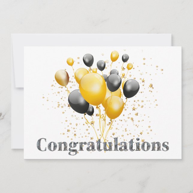 Gratulerande Dekorativ Disco Boll  (Framsida)