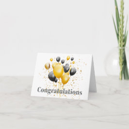 Gratulerande Dekorativ Disco Boll  Tack Kort