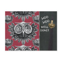 gratulerar CM0834 Hoo Hoo Bra gjort i uggla