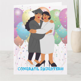 GRATULERAR DAUGHTER! KORT