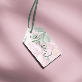 Gratulerar favorittagg presentetikett