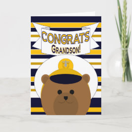 Gratulerar - flottan Grandson Kort