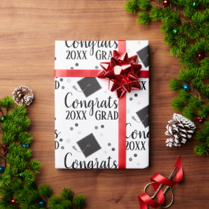Gratulerar Grad 2024 Wrapping Papper Presentpapper