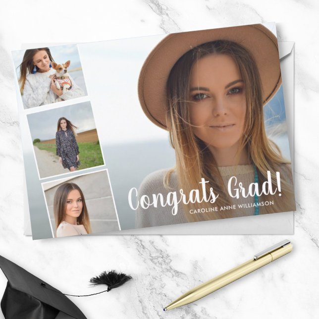 Gratulerar Grad, Fotokollage, Studentfest för Roli Meddelande (Skapare uppladdad)