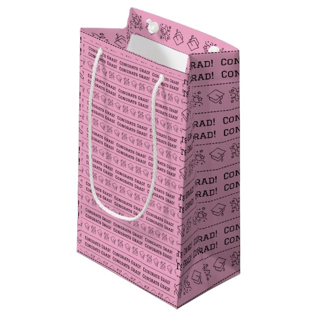 Gratulerar Grad Gift Bag (Framsidan Vinklad)