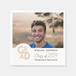 Gratulerar Grad-klass 2023 Pappersservett