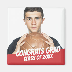 Gratulerar Grad-klass för 20XX Modern Coola enkel Magnet