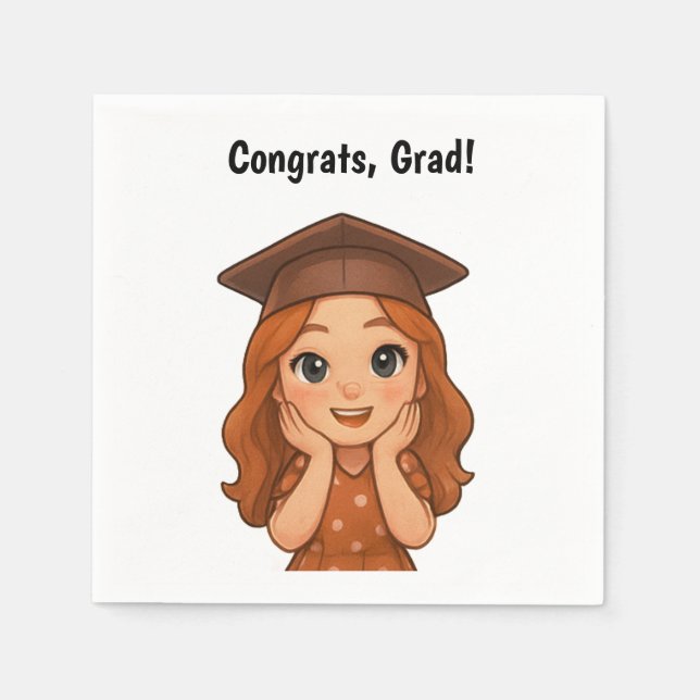 Gratulerar Grad Pappersservett (Framsidan)