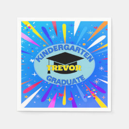 Gratulerar! Kindergarten Student Anpassningsbar Pappersservett