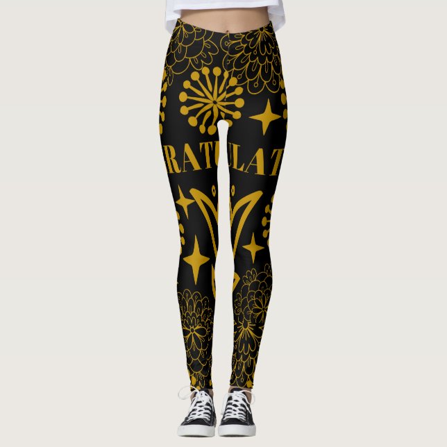 Gratulerar Leggings (Framsida)