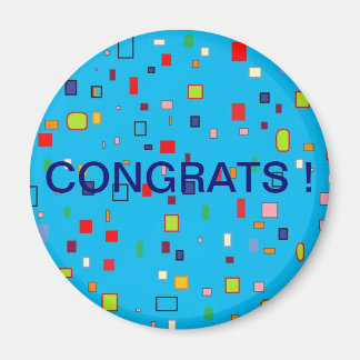 "Gratulerar!" Magnet