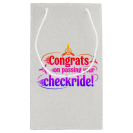 Gratulerar när du kör kontrollen!