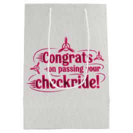 Gratulerar när du kör kontrollen!