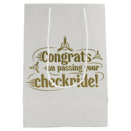 Gratulerar när du kör kontrollen!