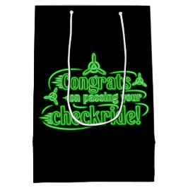 Gratulerar när du kör kontrollen!