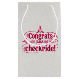 Gratulerar när du kör kontrollen!