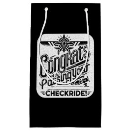 Gratulerar när du kör kontrollen!