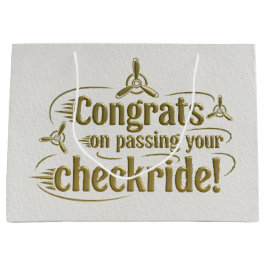 Gratulerar när du kör kontrollen!