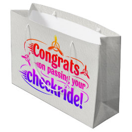 Gratulerar när du kör kontrollen!