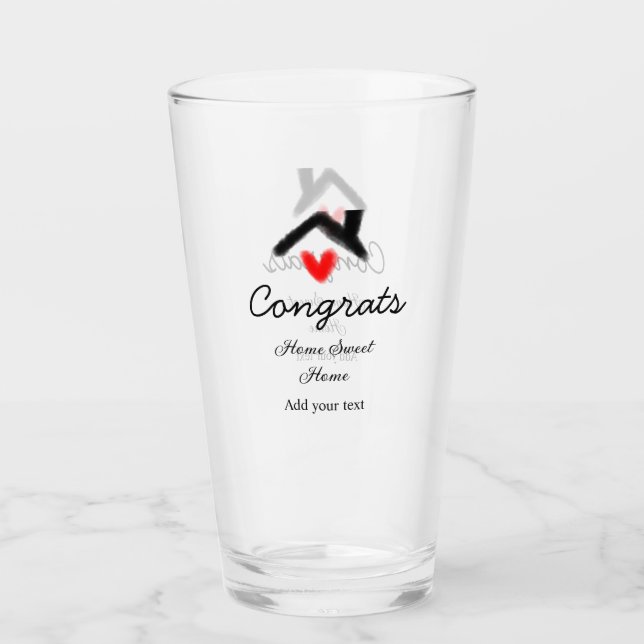 Gratulerar ny bosättningsägare vid invigningen av  glaskopp (Framsida)