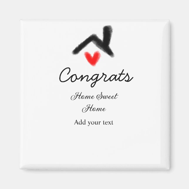 Gratulerar ny bosättningsägare vid invigningen av  magnet (Framsidan)