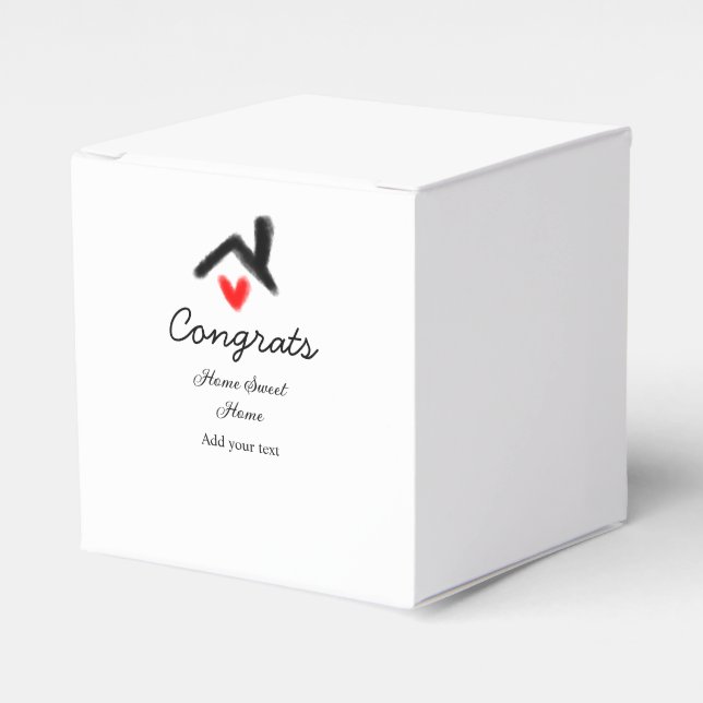 Gratulerar ny bosättningsägare vid invigningen av  presentaskar (Framsidan Sidan)